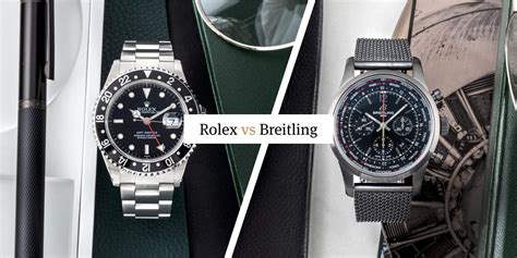 compare longevity of breitling to rolex|Rolex vs Breitling review.